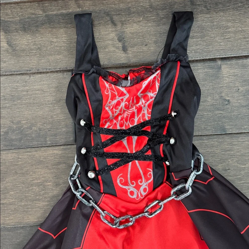 💜3/$15 Spooktacular Creation Girl Dark Vampire Halloween Costume Dress Only
